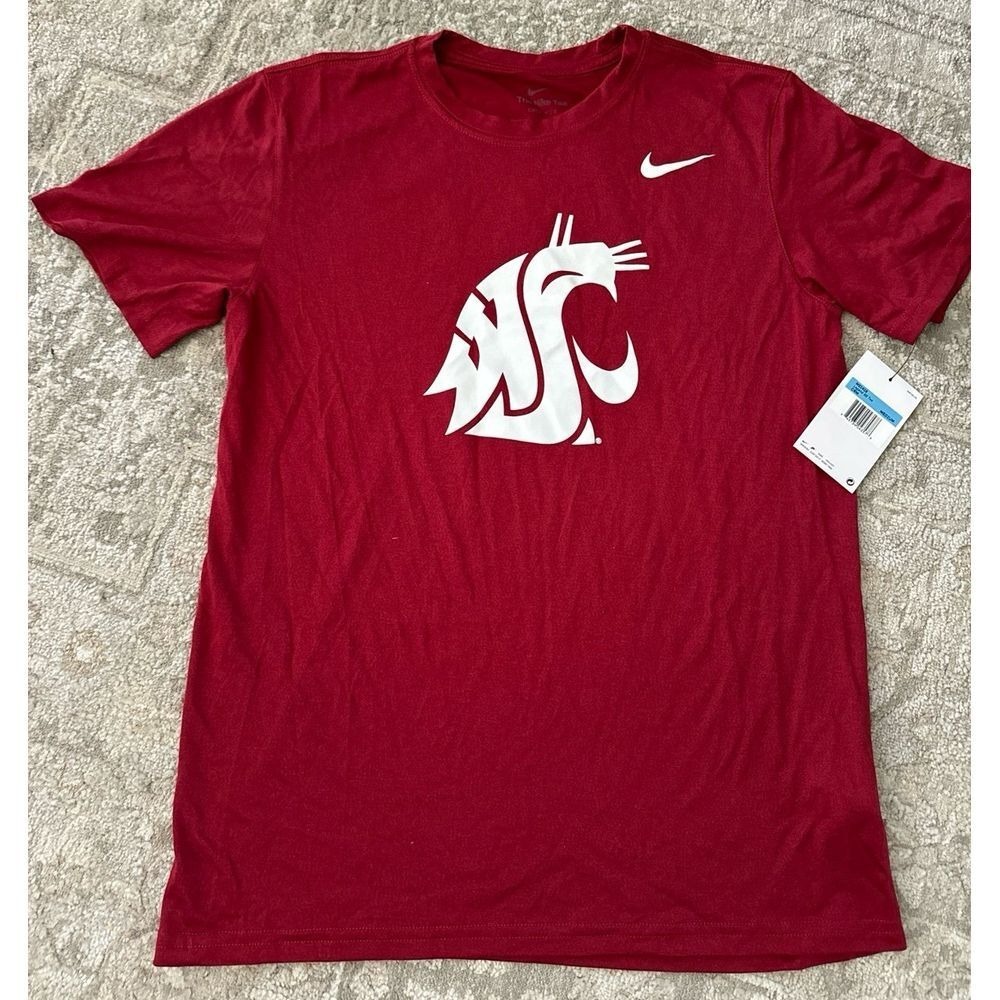 Nike Dri-fit Washington state Cougars M Red Men's NWT Athletic
